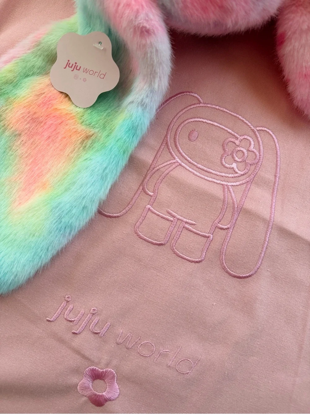Jumbo 12” Pastel Rainbow CJ Hendry JUJU World Hong Kong Exclusive w/dust bag